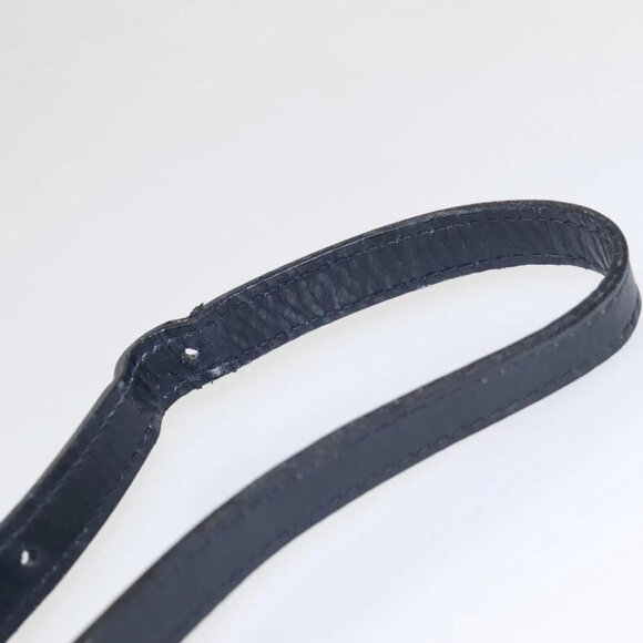 GUCCI GG Supreme Sherry Line Bag PVC Navy Gold Red 42 01 4071 Auth KD539 - Picture 9 of 14